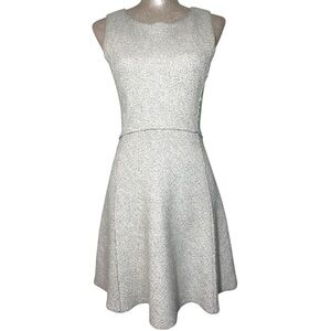 Theory Libi Madison Tweed Sheath Dress Bonded Knit Size 2‎